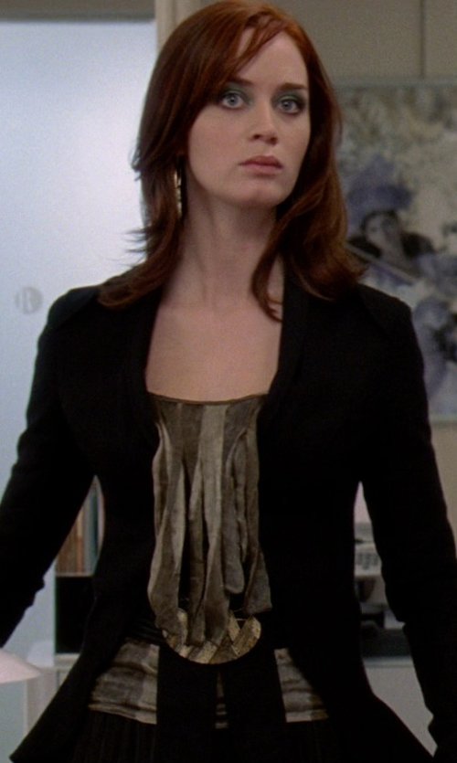 Emily Blunt as Emily Charlton The Devil Wears Prada Outfits 2