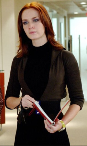 Emily Blunt as Emily Charlton The Devil Wears Prada Outfits 6